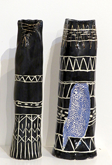 Mud to Stone (Mother-Father) by Bronte Webster (Ceramic)